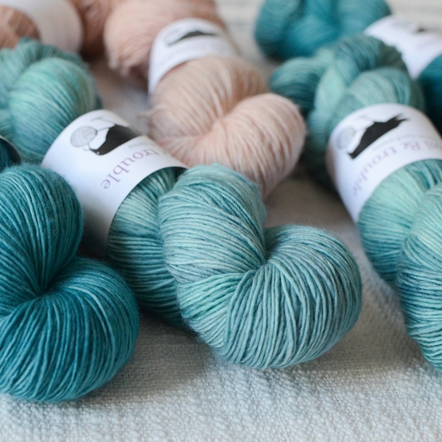 Toil & Trouble Hand Dyed Yarn - Allegory Merino Singles