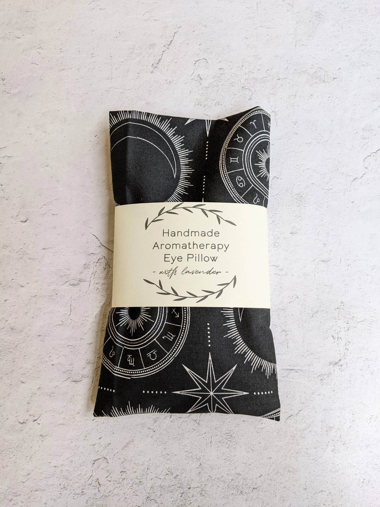 Weighted Aromatherapy Eye Pillow - Lavender - Zodiac Chart