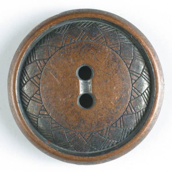Geometric Metal Buttons