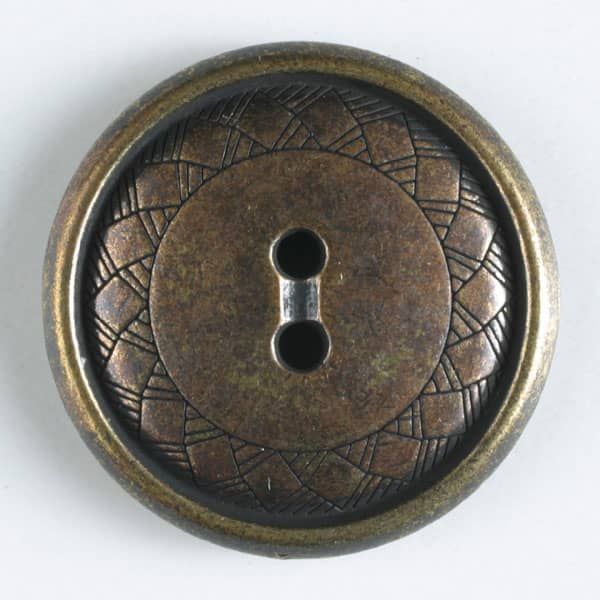 Geometric Metal Buttons
