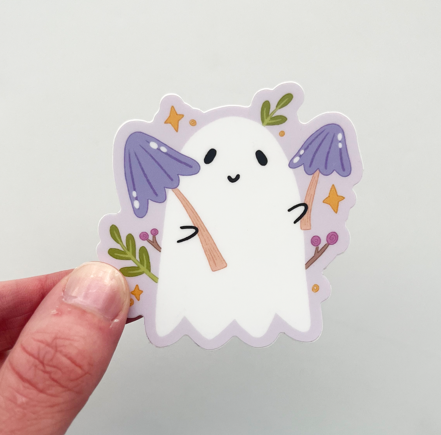 Purple Mushroom Ghost