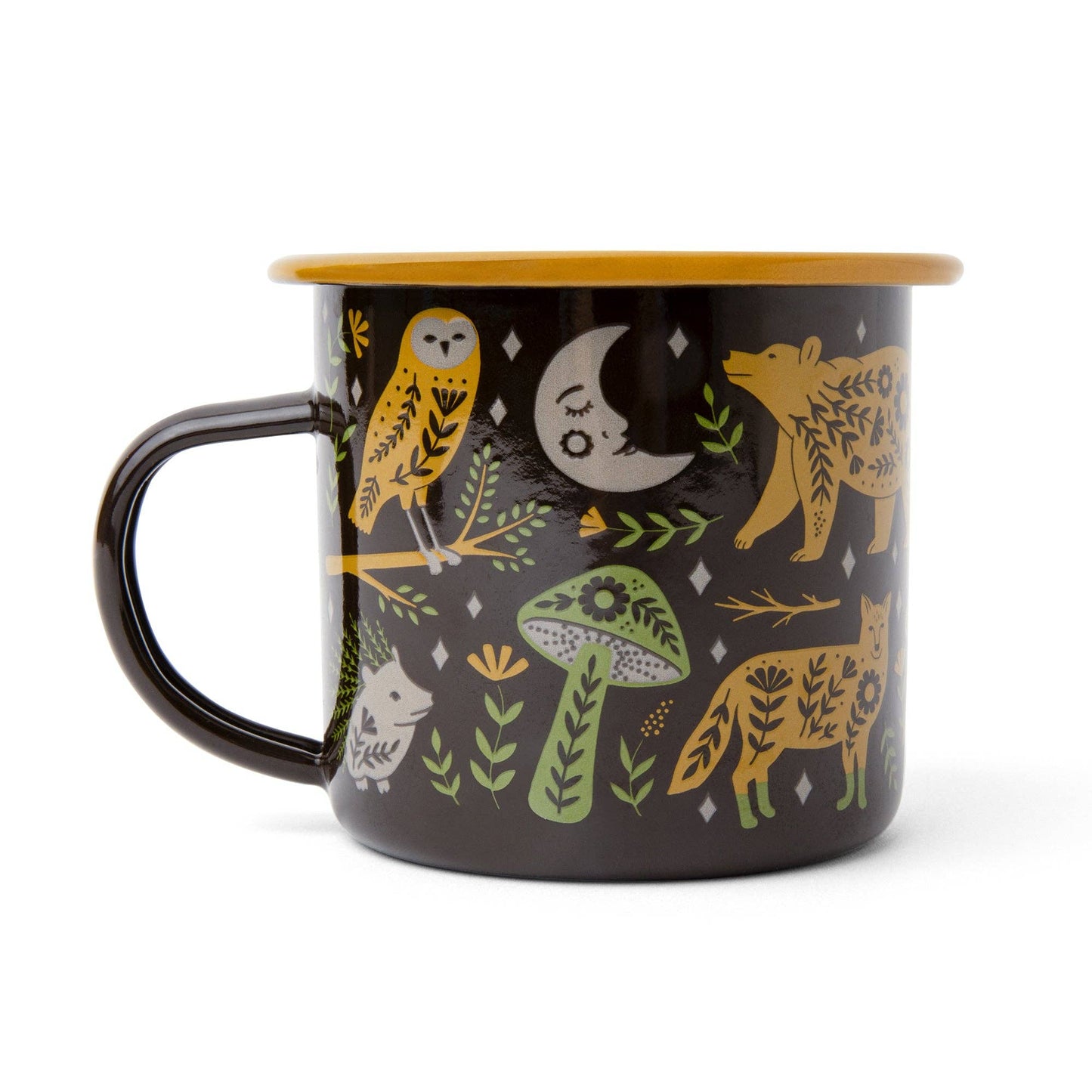 Woodland Friends Enamel Mug 16 oz