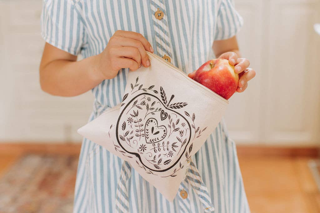 Reusable Apple Bag - Leak Resistant Lining!