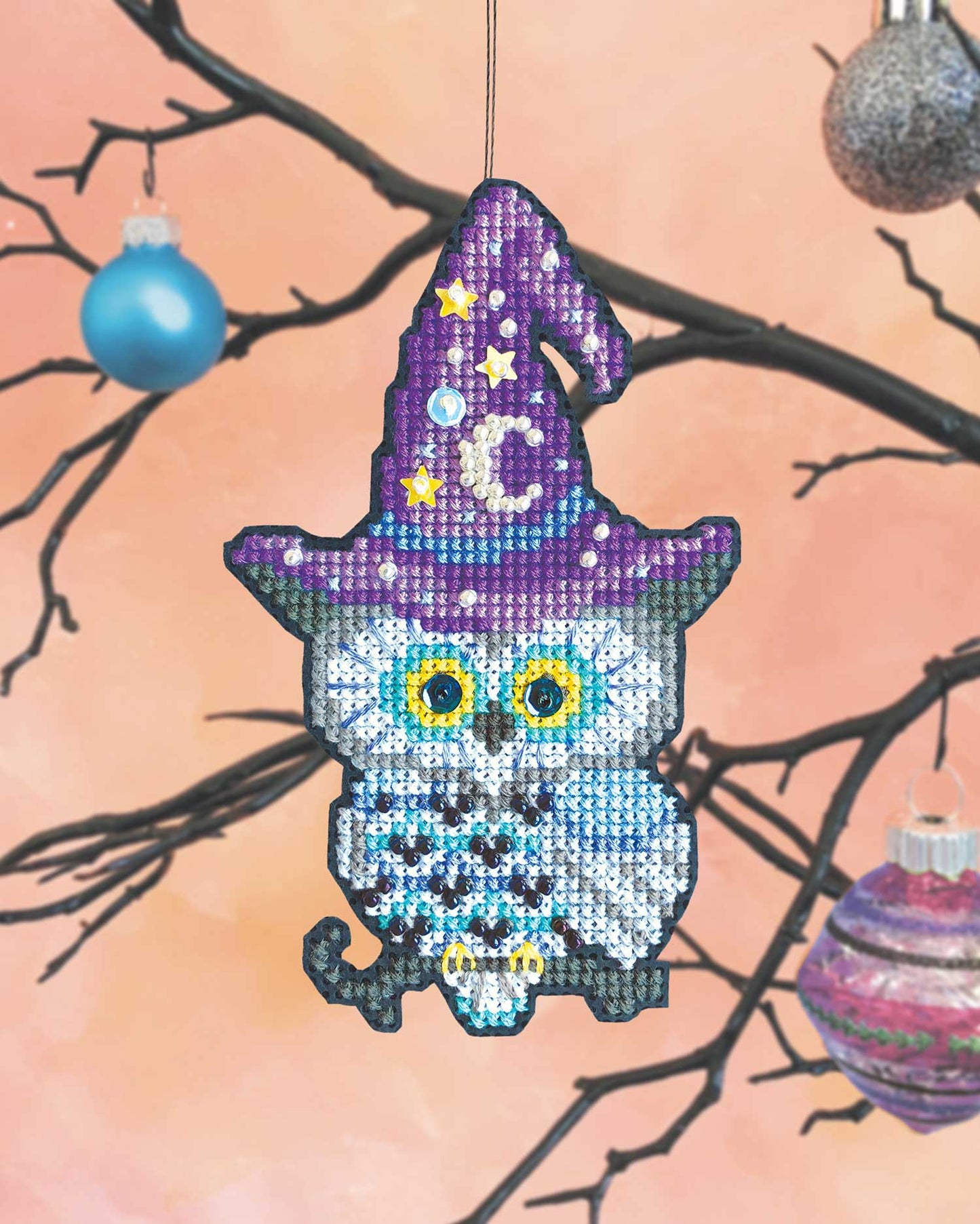 Wise Guy - Cross Stitch Ornament Kit