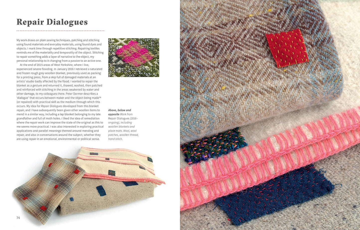 Resilient Stitch: Wellbeing and Connection in Textile Art