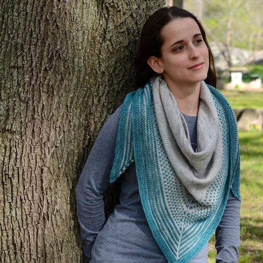 Carrigain Shawl Knitting Pattern - Digital Download