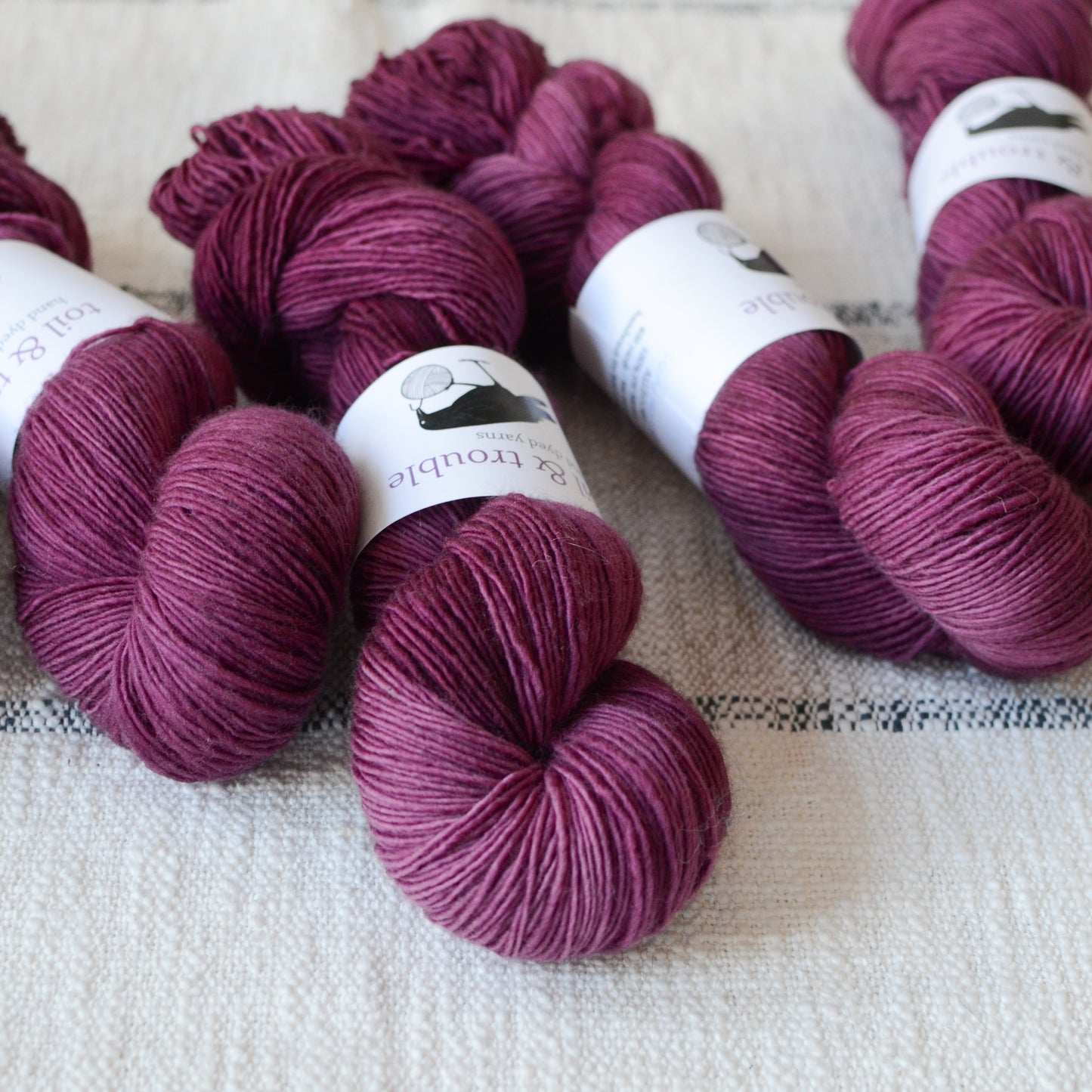 Toil & Trouble Hand Dyed Yarn - Allegory Merino Singles