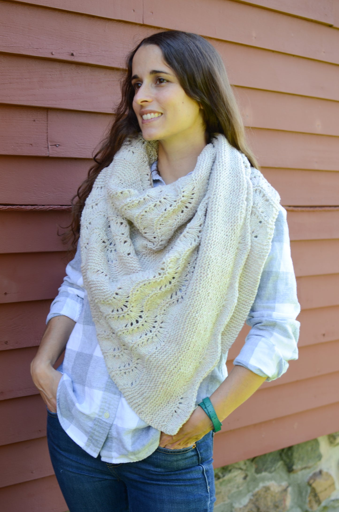 Nevasca Shawl Knitting Pattern - Digital Download