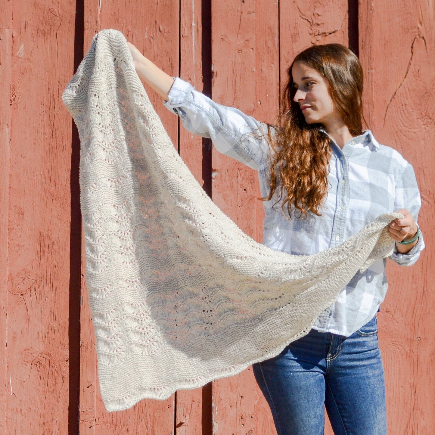 Nevasca Shawl Knitting Pattern - Digital Download