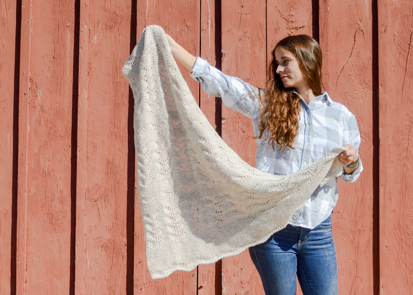 Nevasca Shawl Knitting Pattern - Digital Download