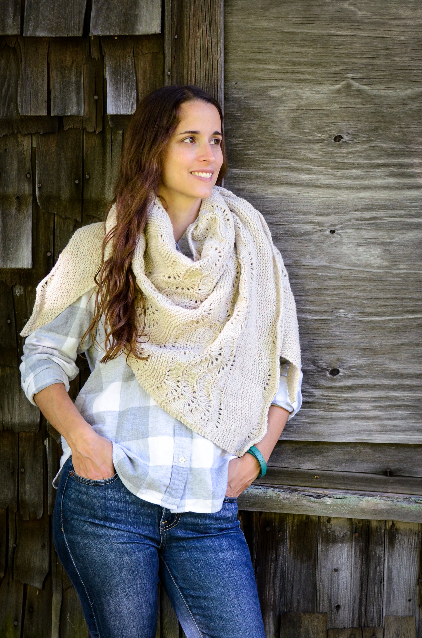 Nevasca Shawl Knitting Pattern - Digital Download