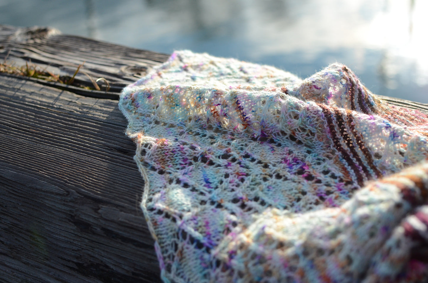 Morning Dew Shawl Knitting Pattern - Digital Download