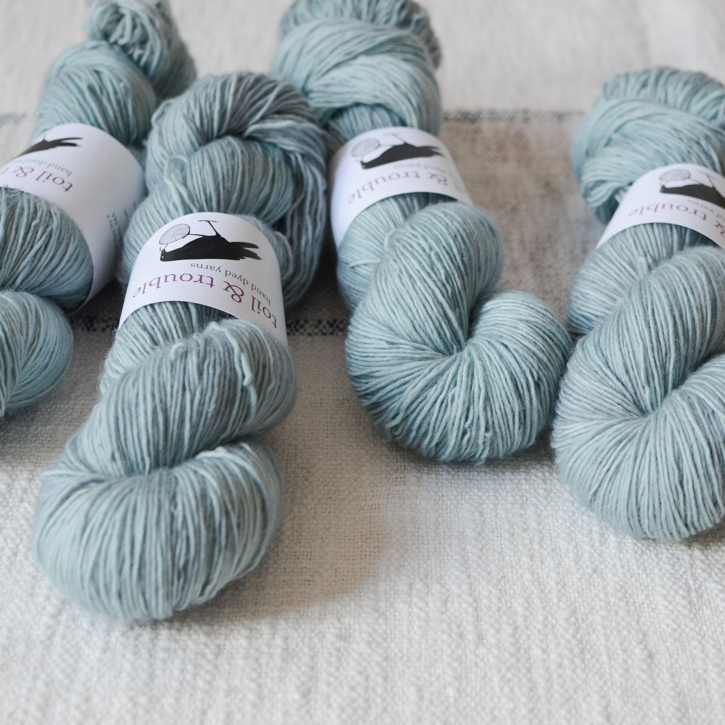 Toil & Trouble Hand Dyed Yarn - Allegory Merino Singles