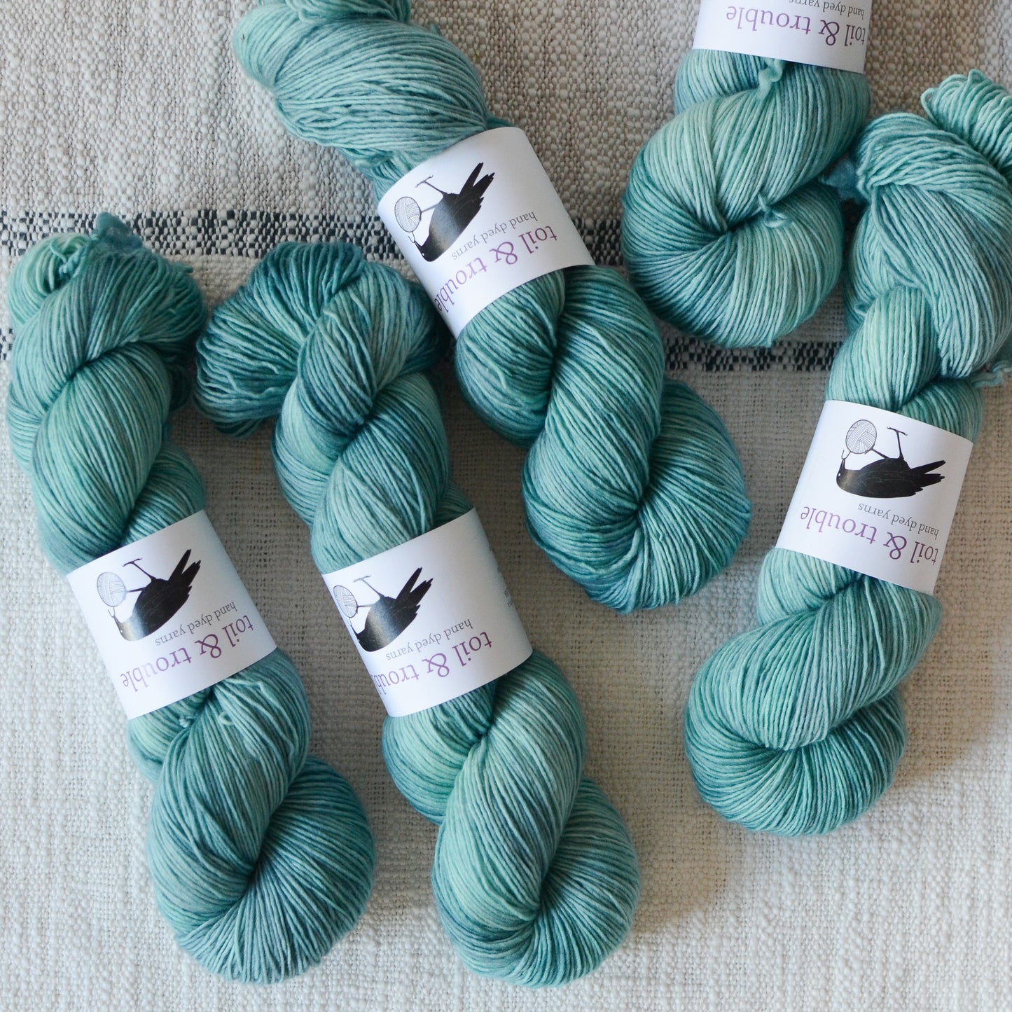Toil & Trouble Hand Dyed Yarn - Allegory Merino Singles