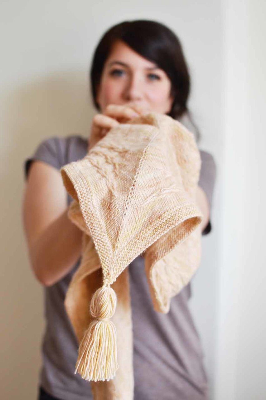 Lucky Charm Shawl Printed Pattern