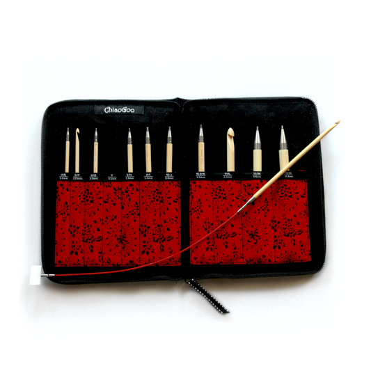 ChiaoGoo - 5.7" T-SPIN - Interchangeable Tunisian Hook Set