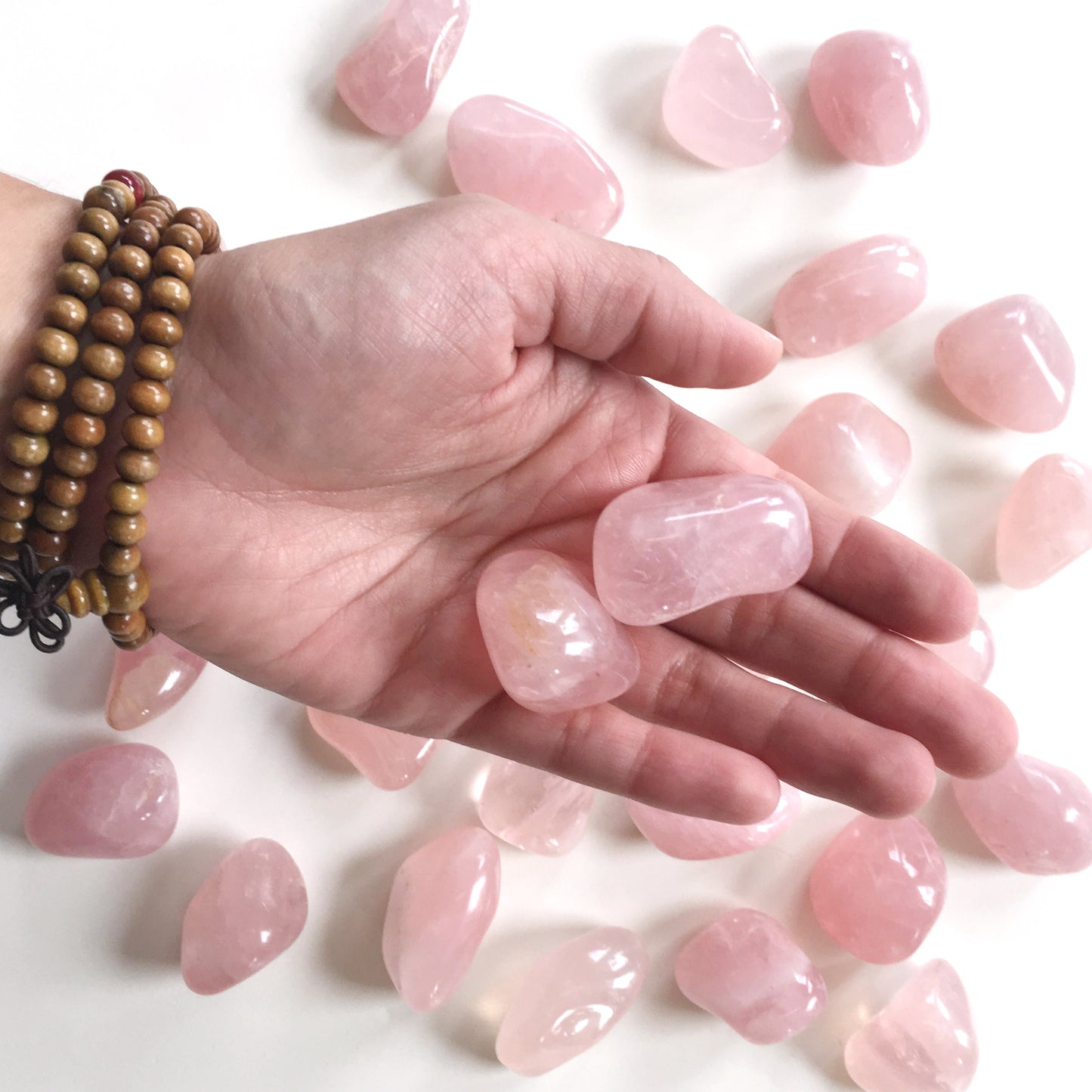 Tumbled Rose Quartz Crystal