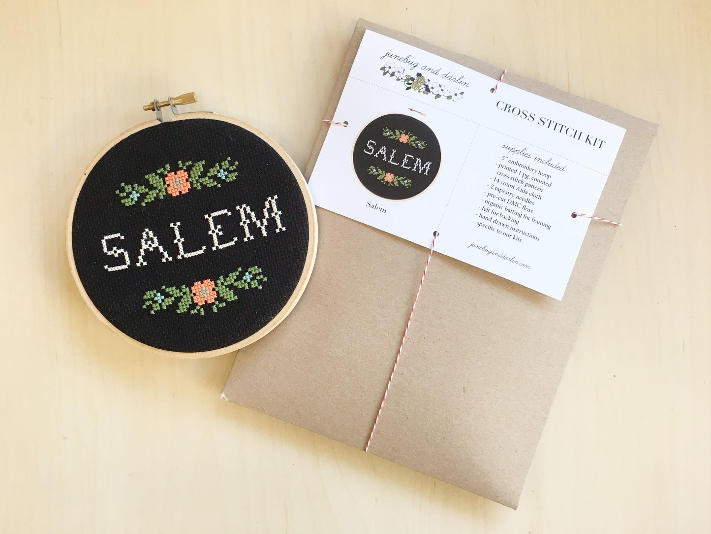 Exclusive Salem Cross Stitch Kit