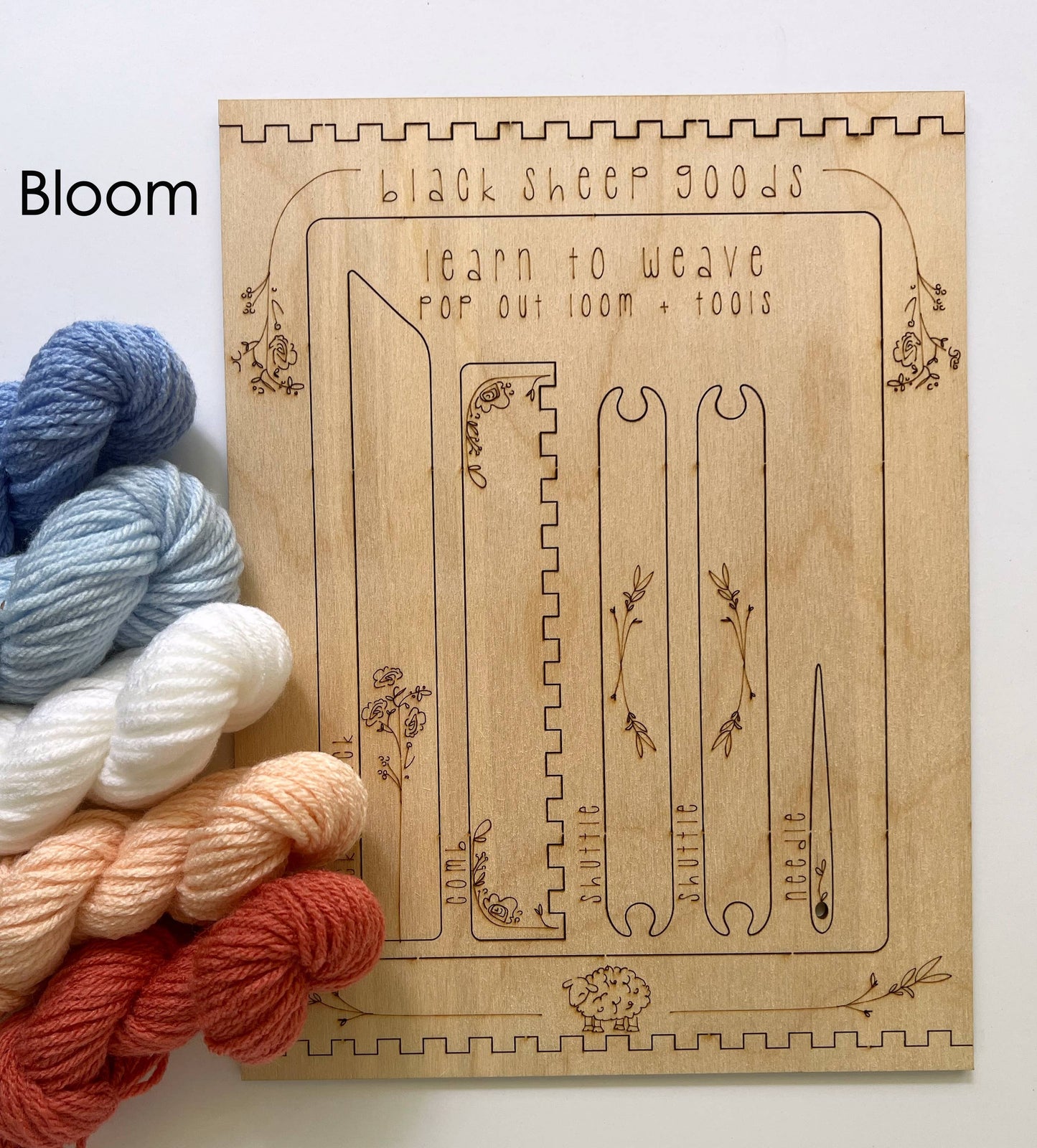 DIY Tapestry Weaving Kit - Bloom