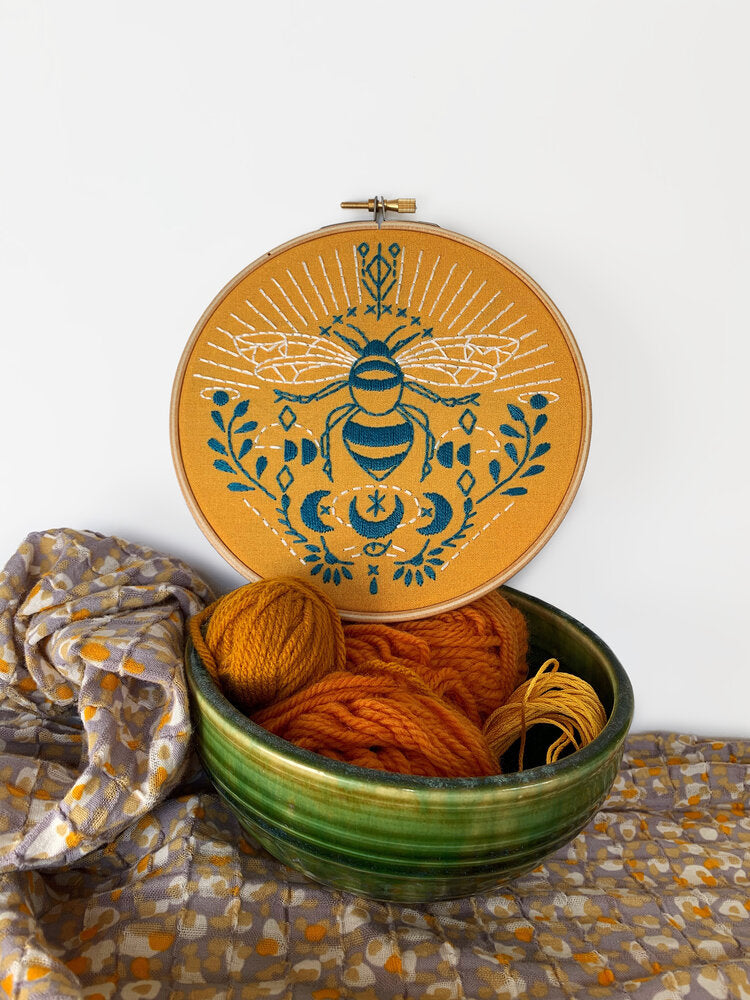Bee Embroidery Kit