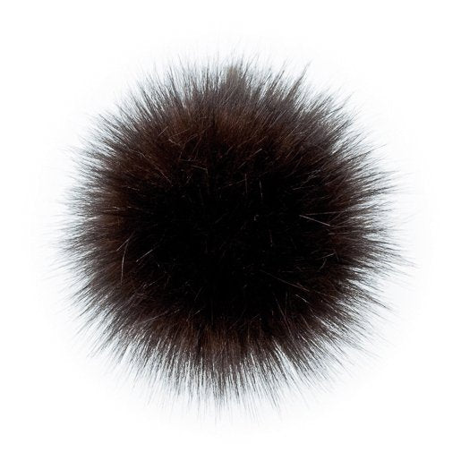 Vegan Faux Fur Pompoms - Assorted Colors
