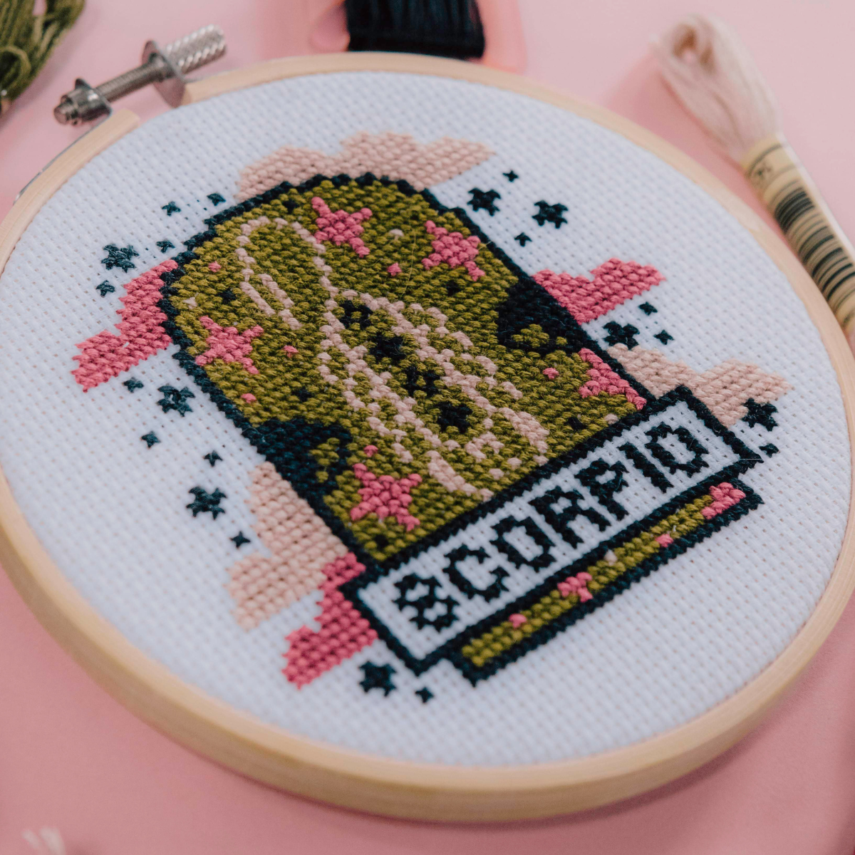 'Scorpio' Zodiac Star Sign Cross Stitch Kit
