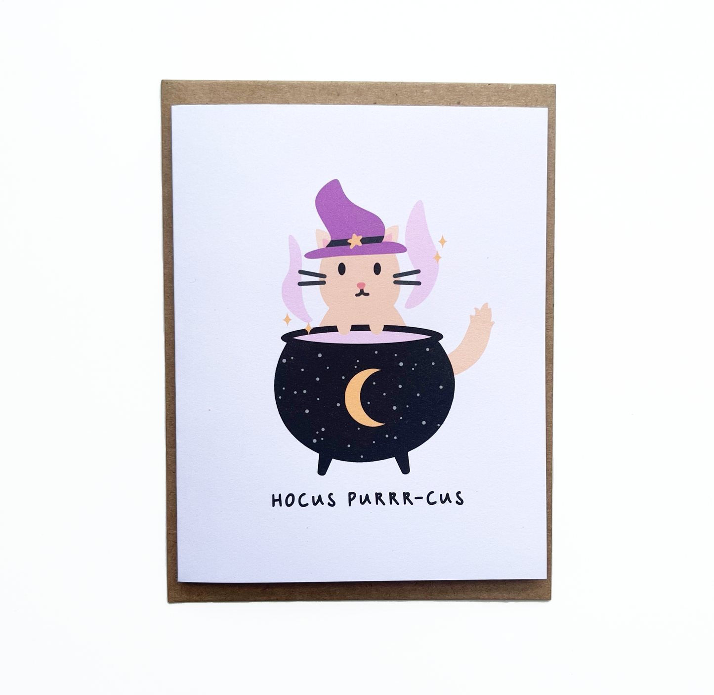 Hocus Purrr-cus Card