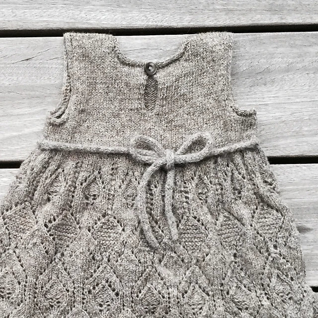Lace Dress Knitting Pattern by Knitting for Olive - Digital Download