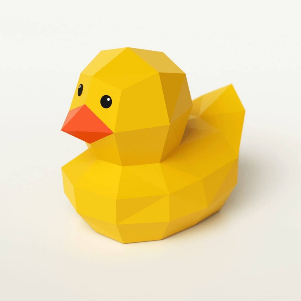 Rubber Duck 3D Papercraft