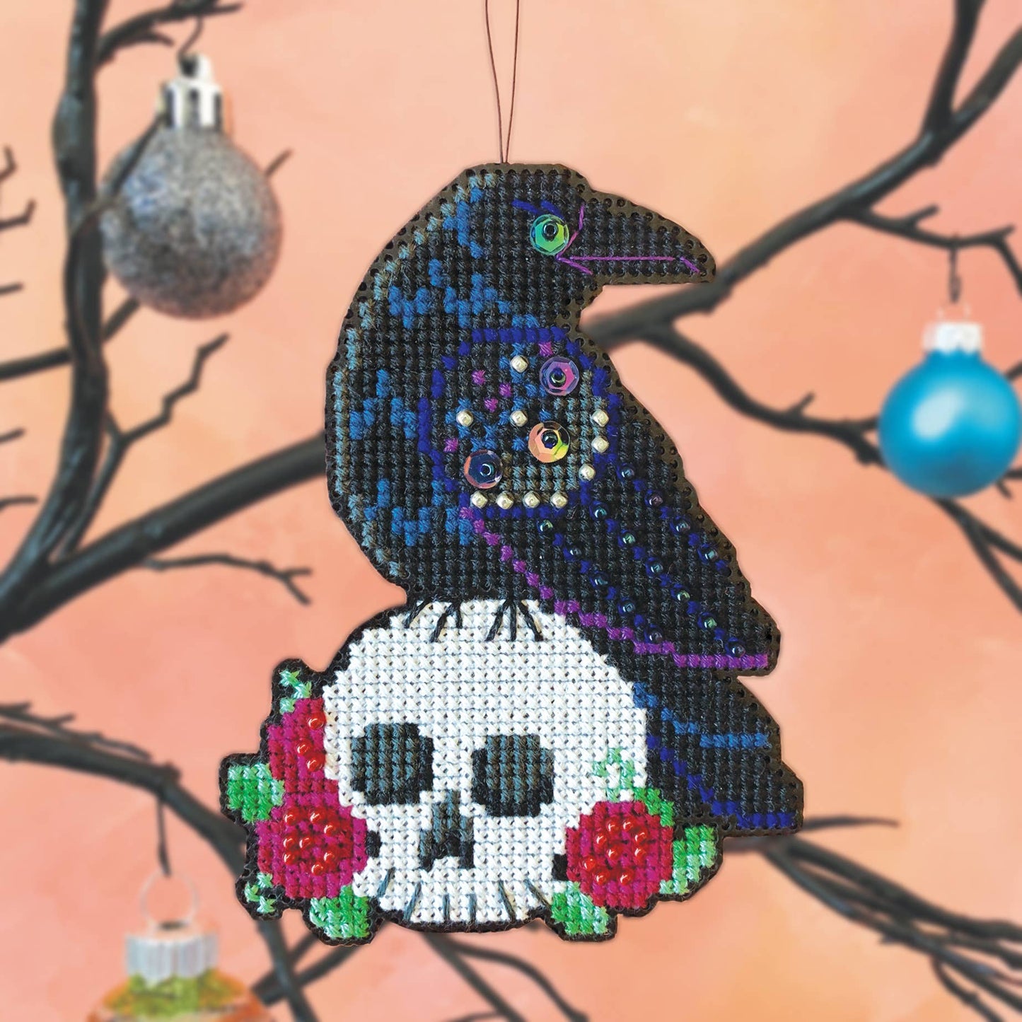 Nevermore - Cross Stitch Ornament Kit