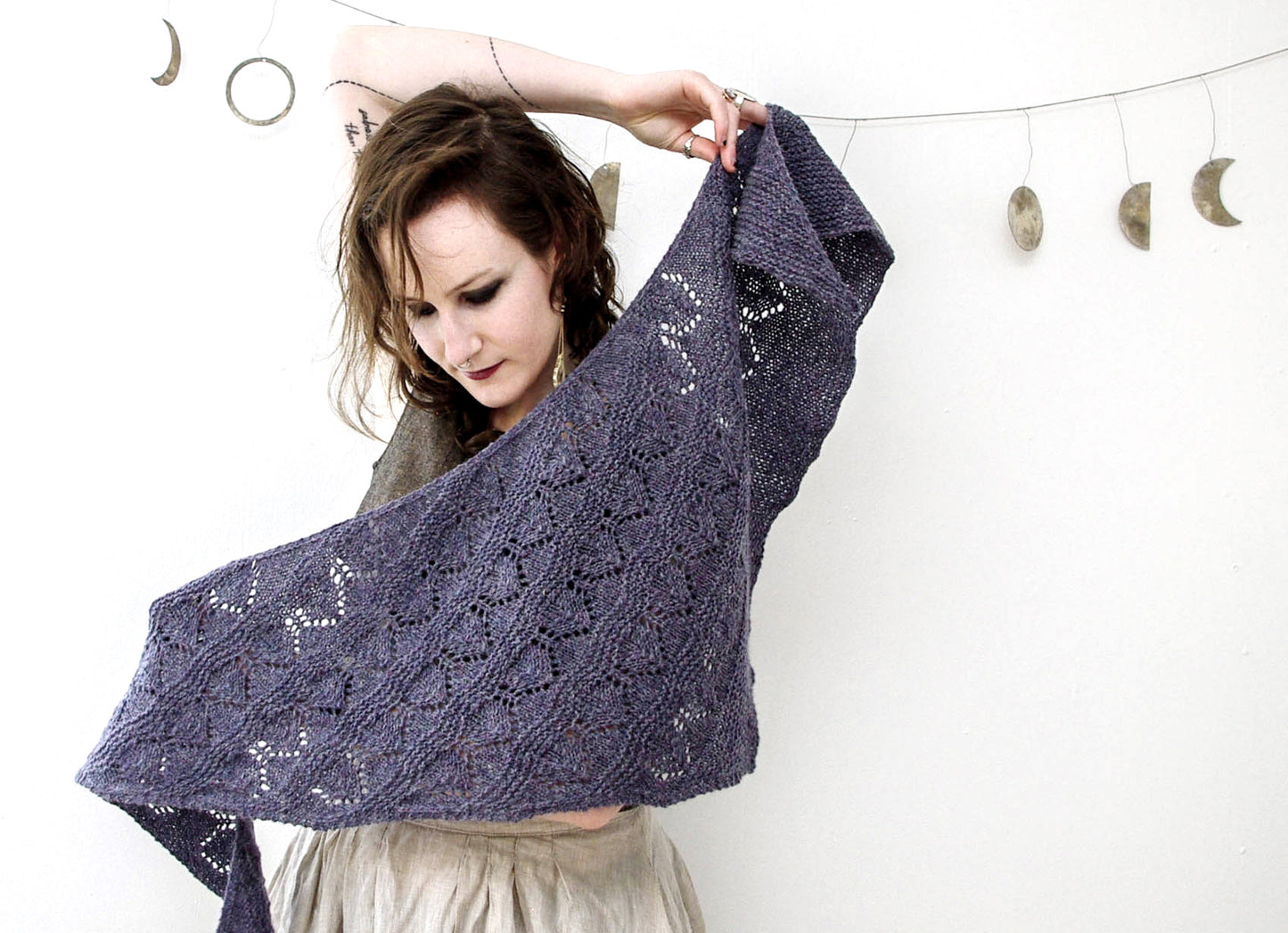 Hemlock Shawl Knitting Kit