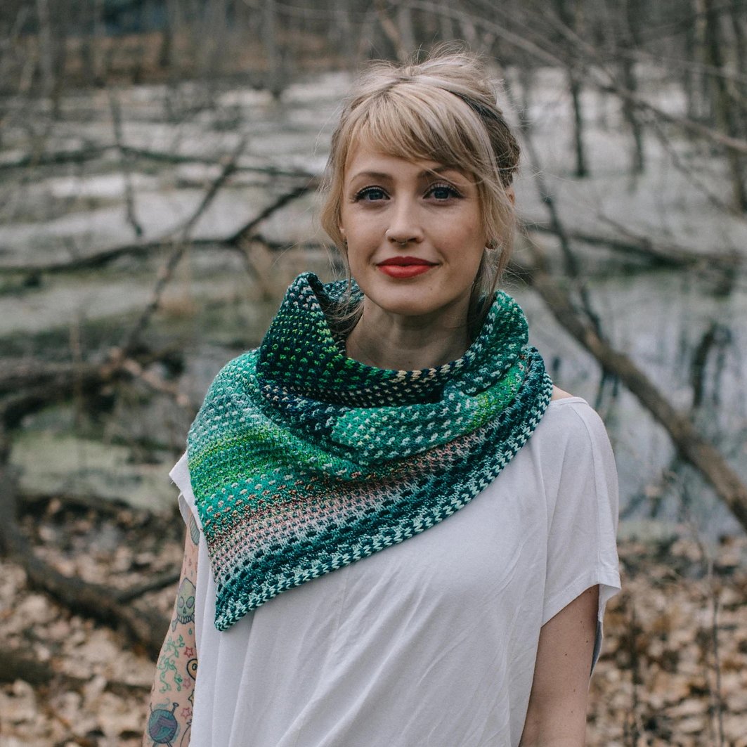 Shift Cowl Kits in Assorted Colors with Spincycle Dyed in the Wool