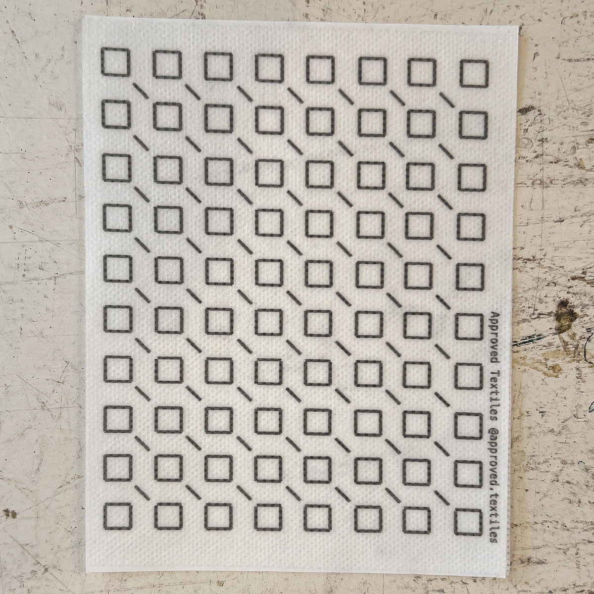 Little Squares . Minimal Mending Series
