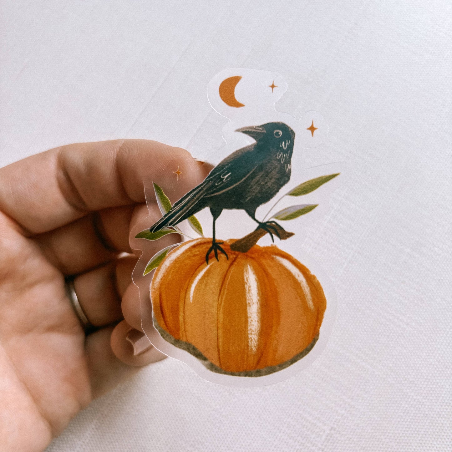 Harbinger 3" Clear Vinyl Sticker