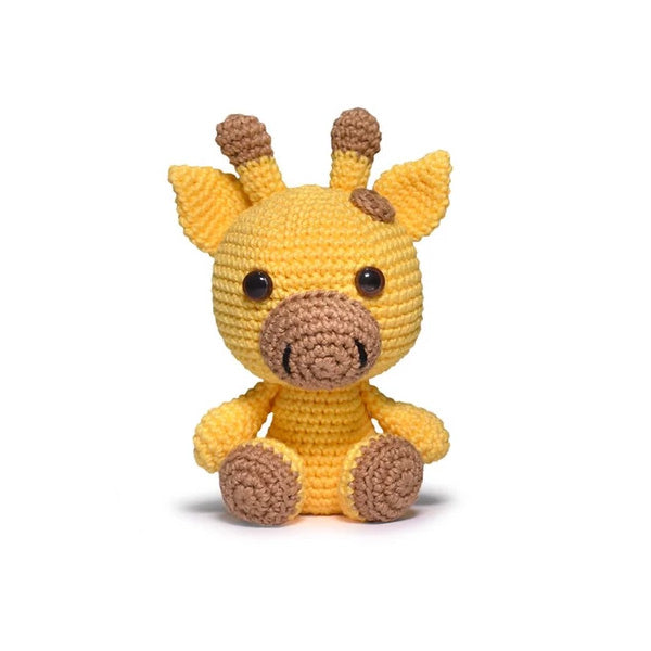 Baby Giraffe Crochet Amigurumi Kit - Safari Collection