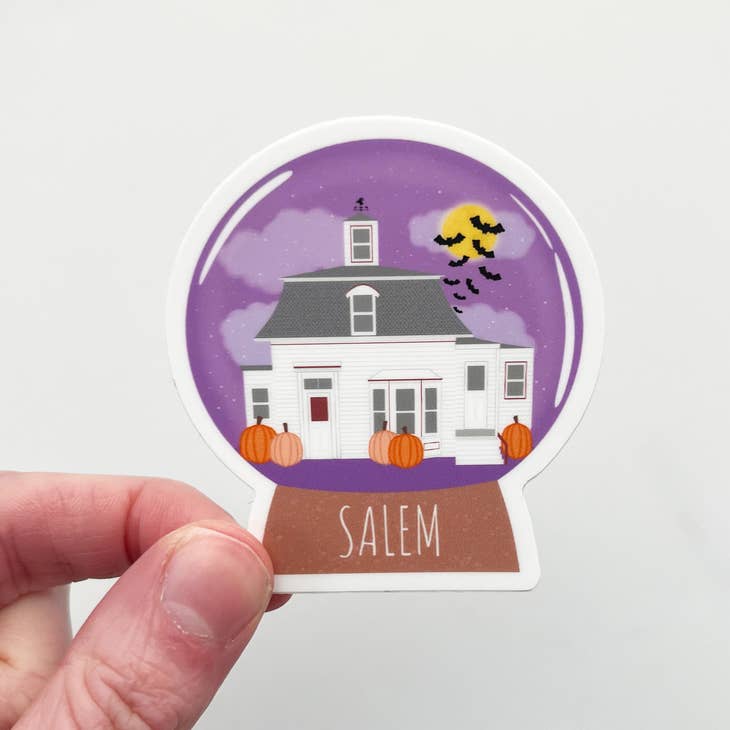 Salem Globe Sticker