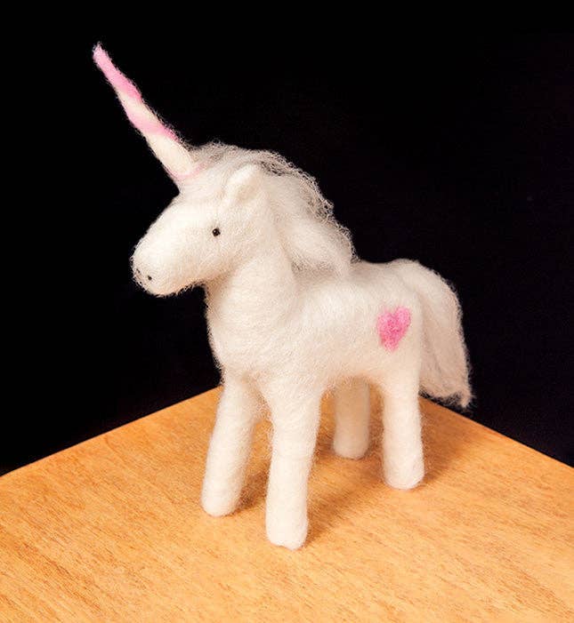 Unicorn Needle Felting Kit (Intermediate)