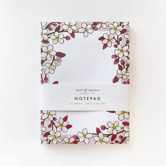 Cherry Blossom Notepad