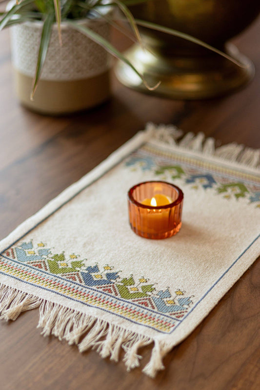 Little Baskets Cross Stitch Kit - Greek Inspired