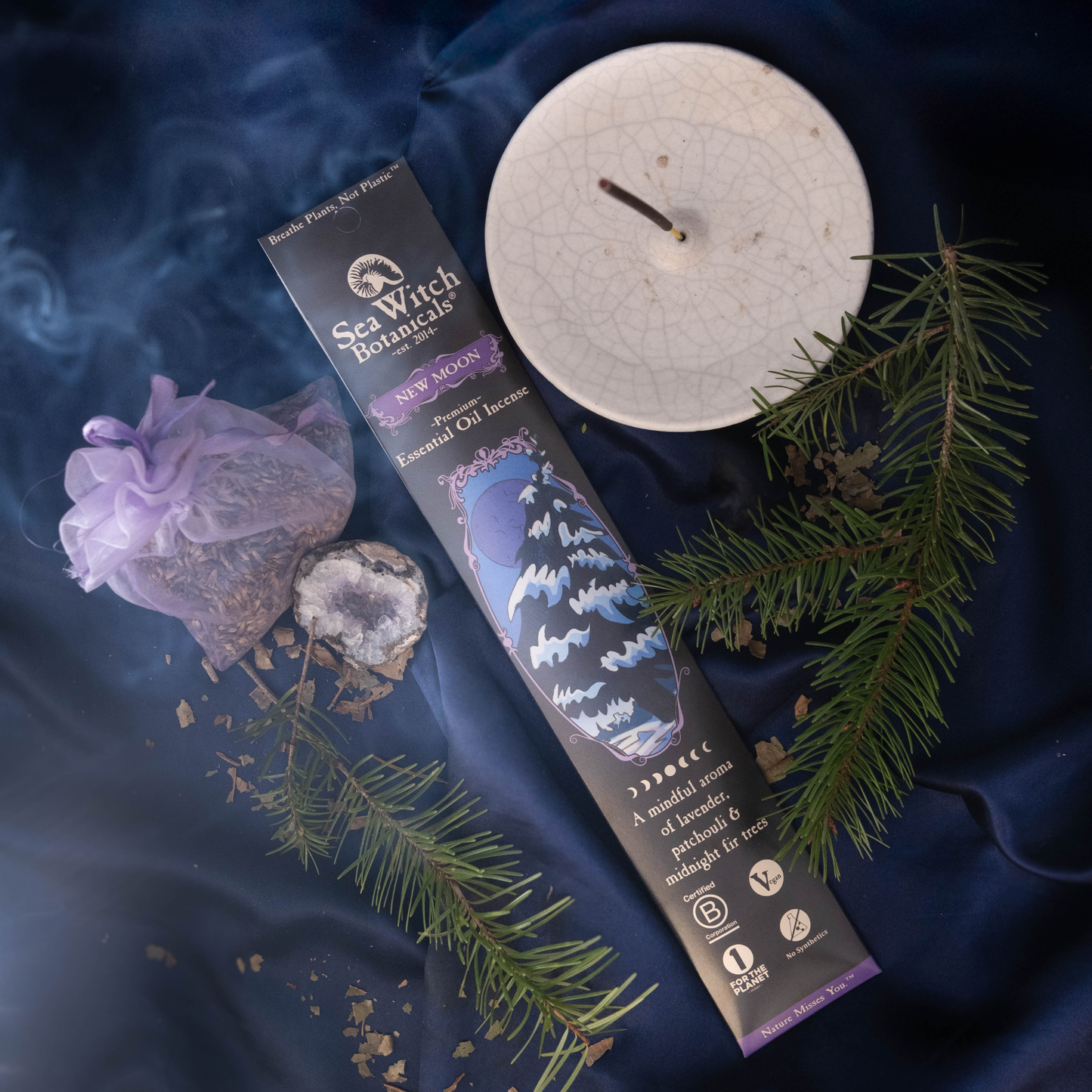 New Moon Incense by Sea Witch Botanicals