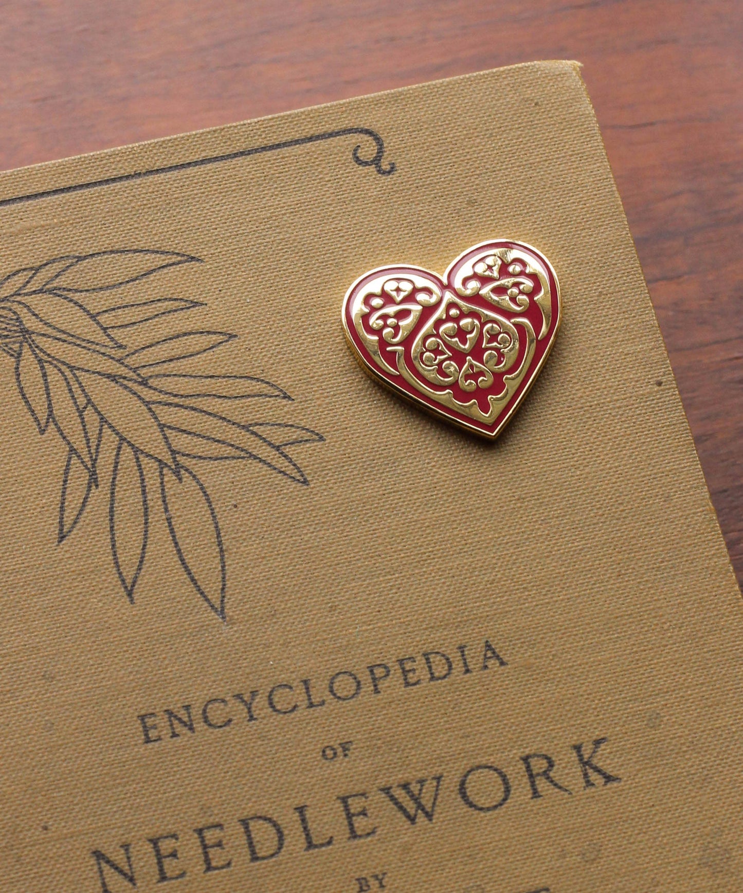 Byzantine Rose - Byzantine Inspired Needle Minder