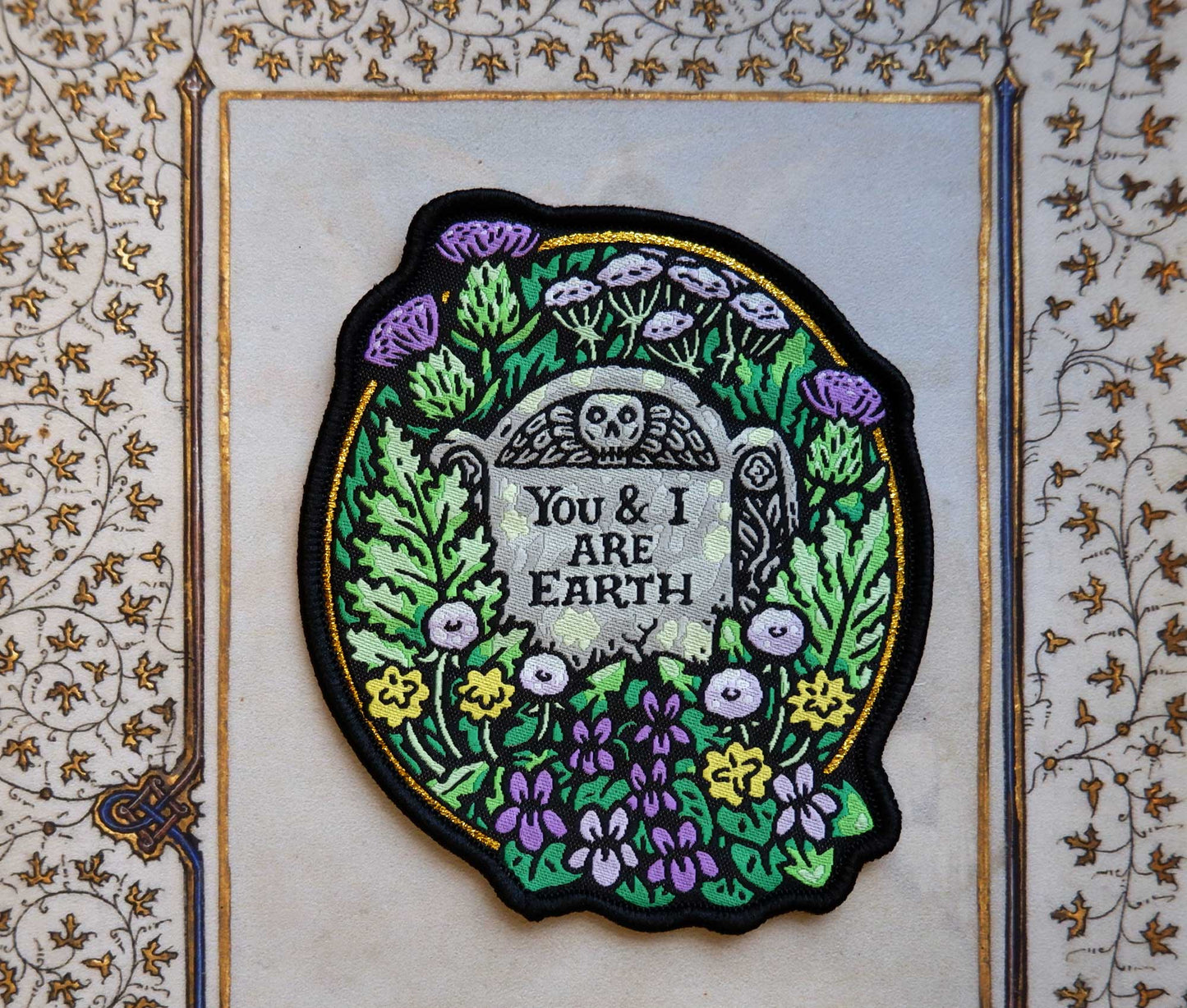 You and I Are Earth - Woven Patch