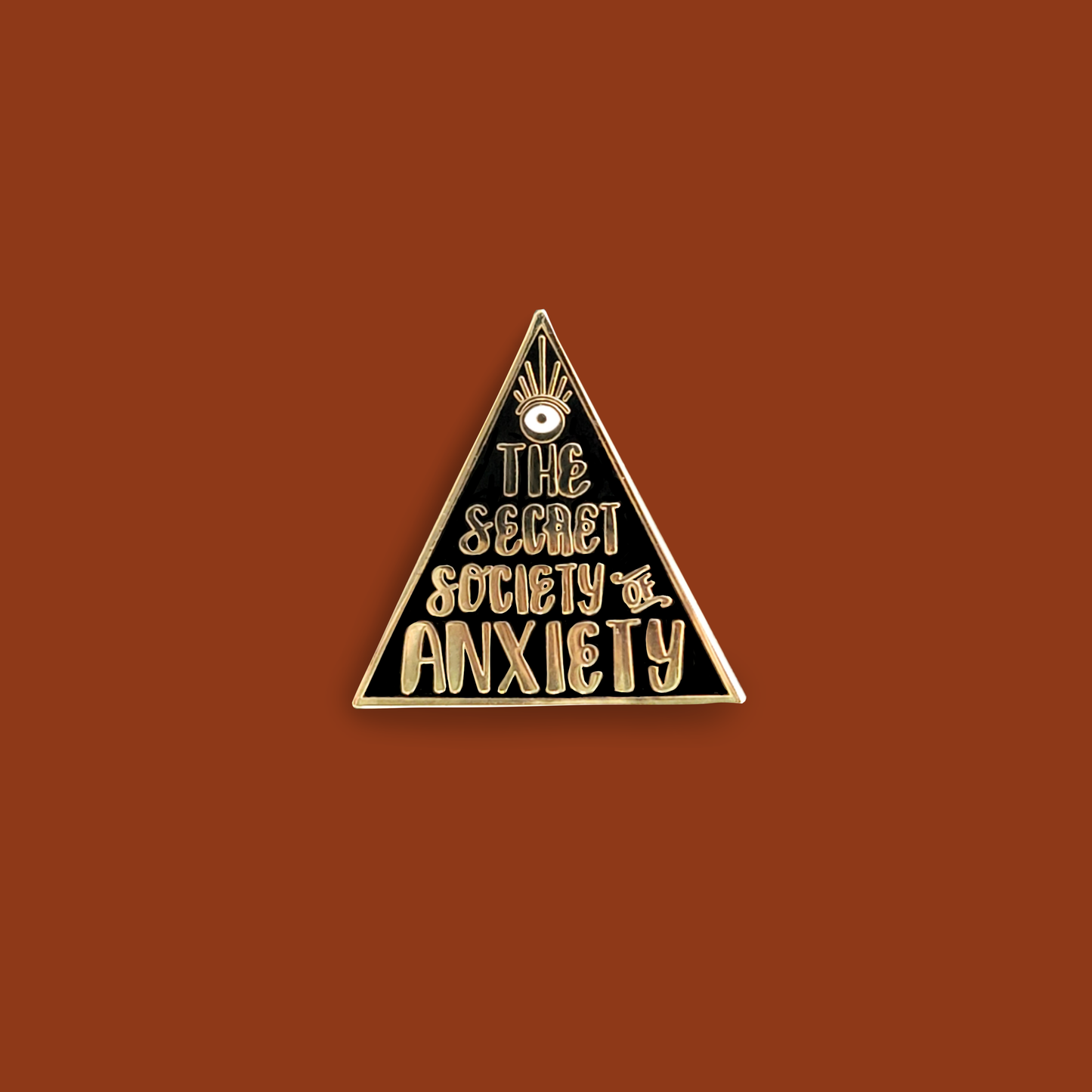 Enamel Pin: The Secret Society of Anxiety