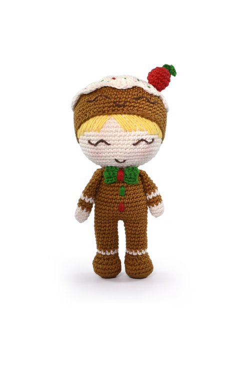 Gingerbread Man Amigurumi Kit - Christmas Collection
