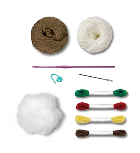 Gingerbread Man Amigurumi Kit - Christmas Collection