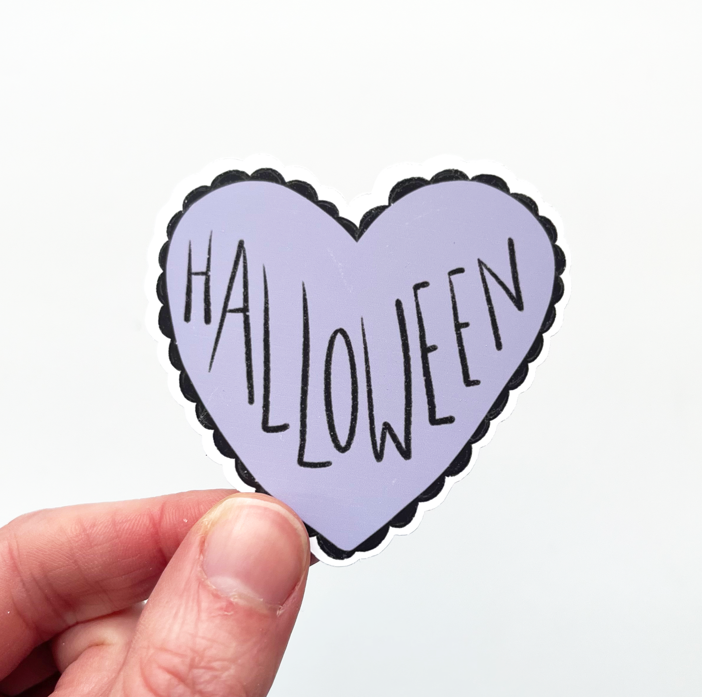 Halloween Heart Sticker