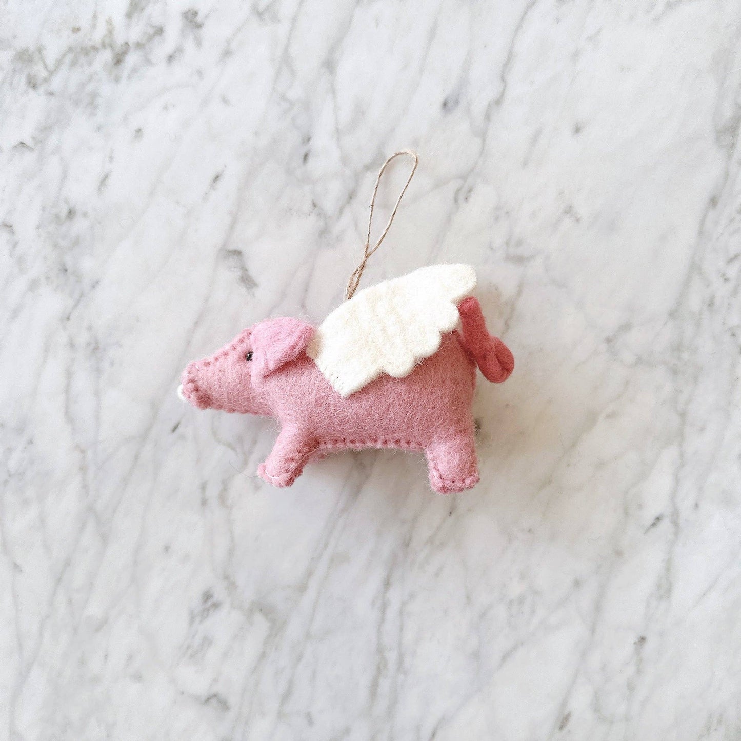 Felt Flying Pig Garland