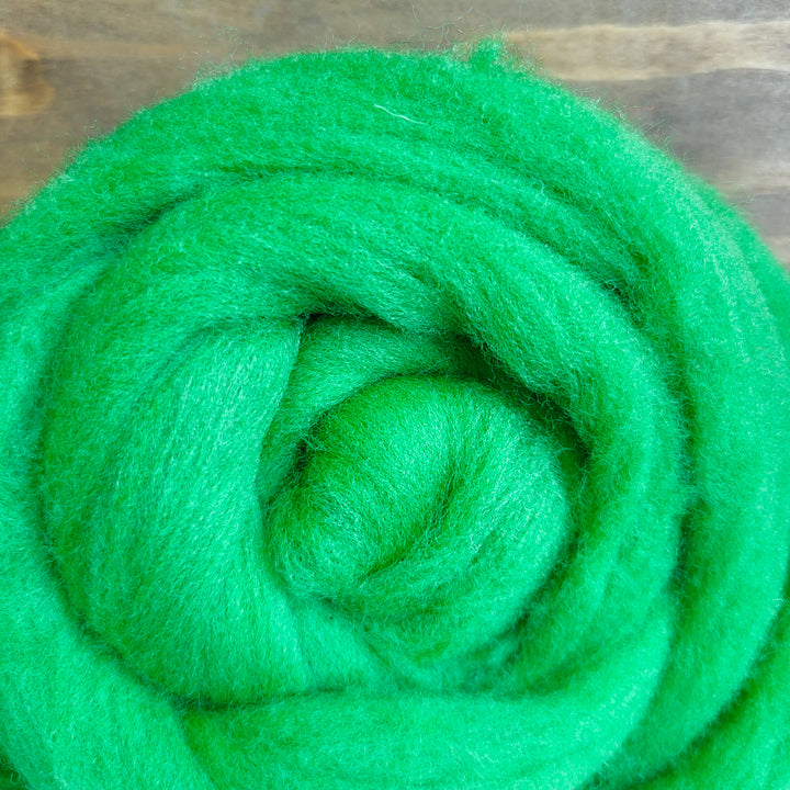 Dyed Shaniko Top for Spinnining and Felt - 1 oz