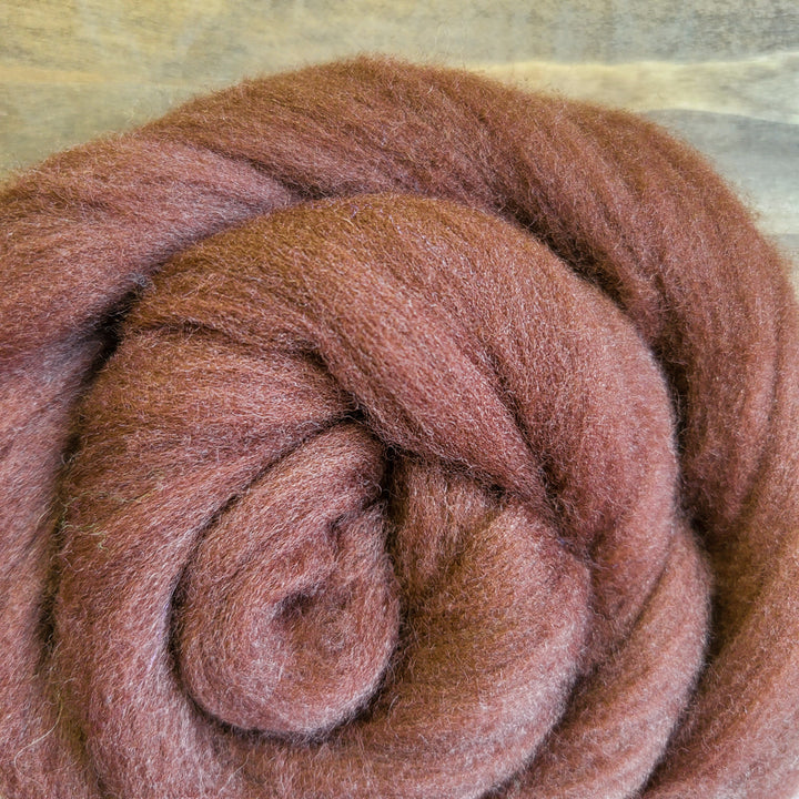 Dyed Shaniko Top for Spinnining and Felt - 1 oz