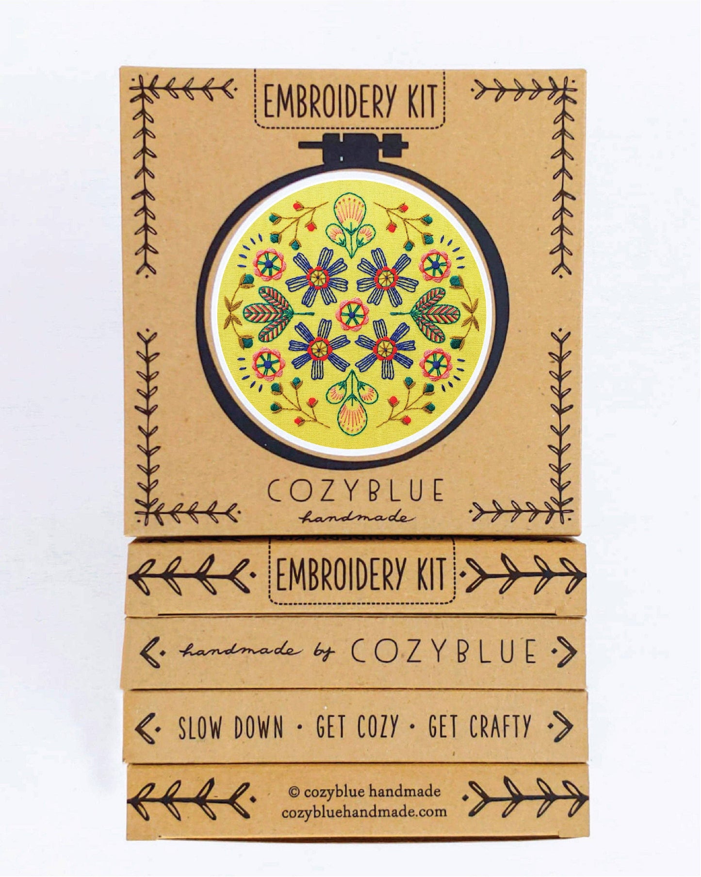 Wallflowers embroidery kit [last chance!]
